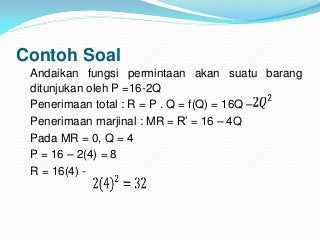 Detail Contoh Soal Penerimaan Total Nomer 9