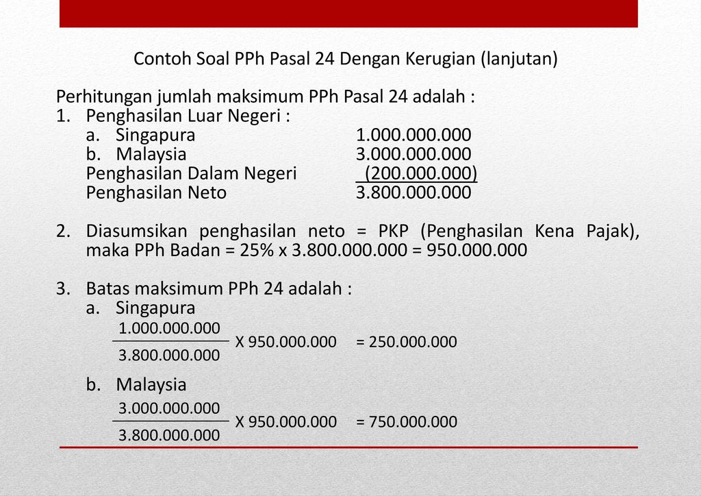 Detail Contoh Soal Penghasilan Kena Pajak Nomer 15