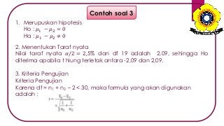 Detail Contoh Soal Pengujian Hipotesis Nomer 50