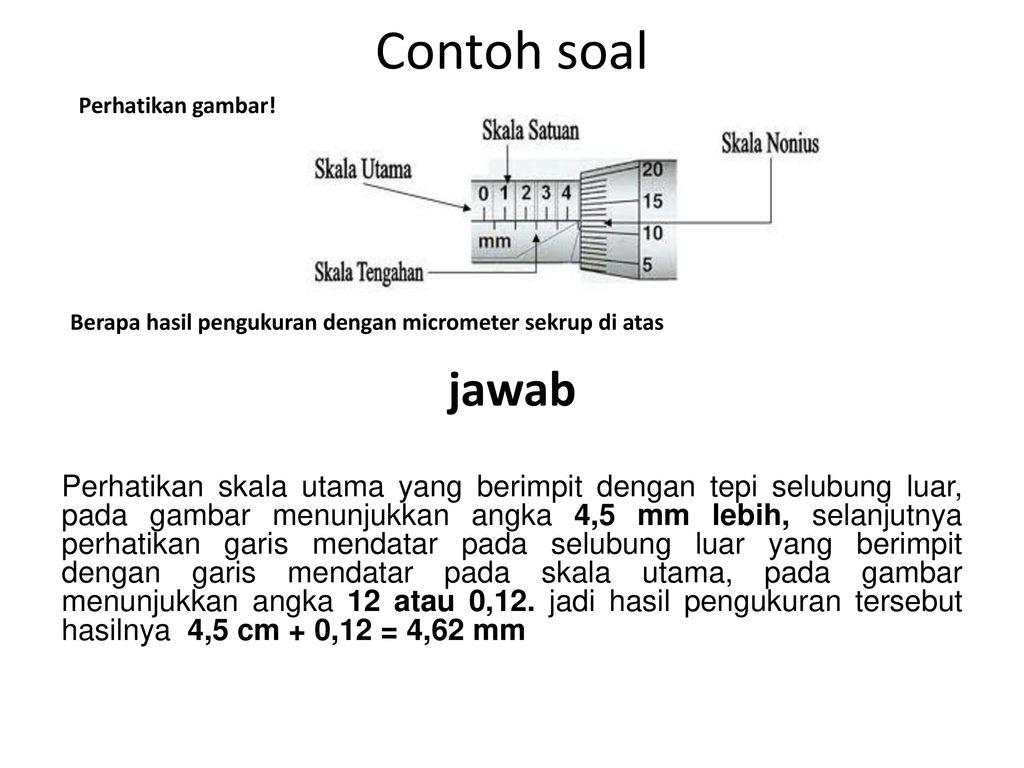 Detail Contoh Soal Pengukuran Nomer 21