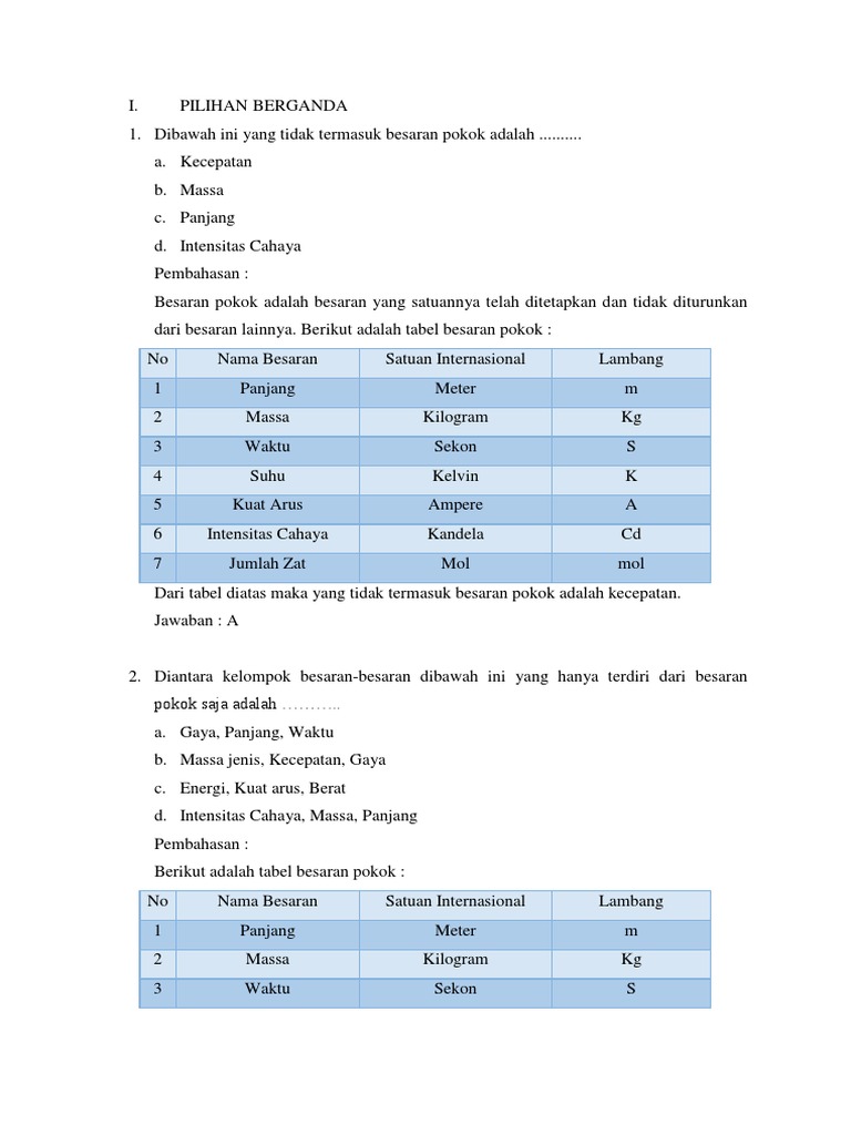 Detail Contoh Soal Pengukuran Nomer 44