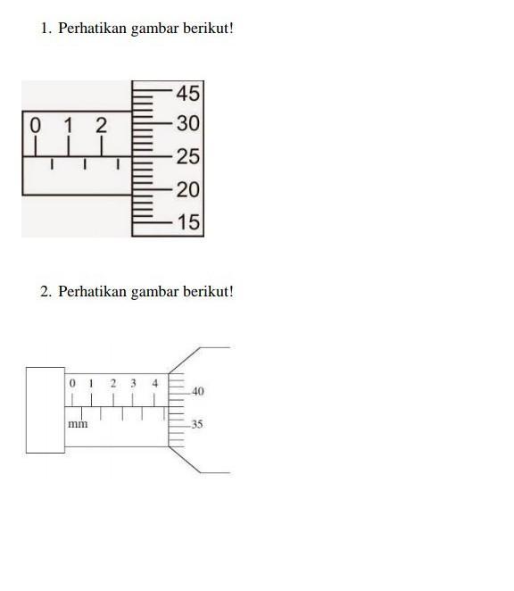 Detail Contoh Soal Pengukuran Mikrometer Sekrup Nomer 50