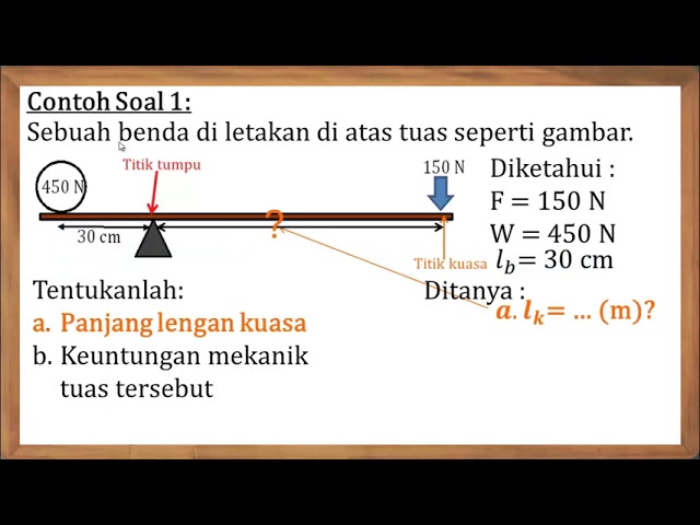 Contoh Soal Pengungkit - KibrisPDR