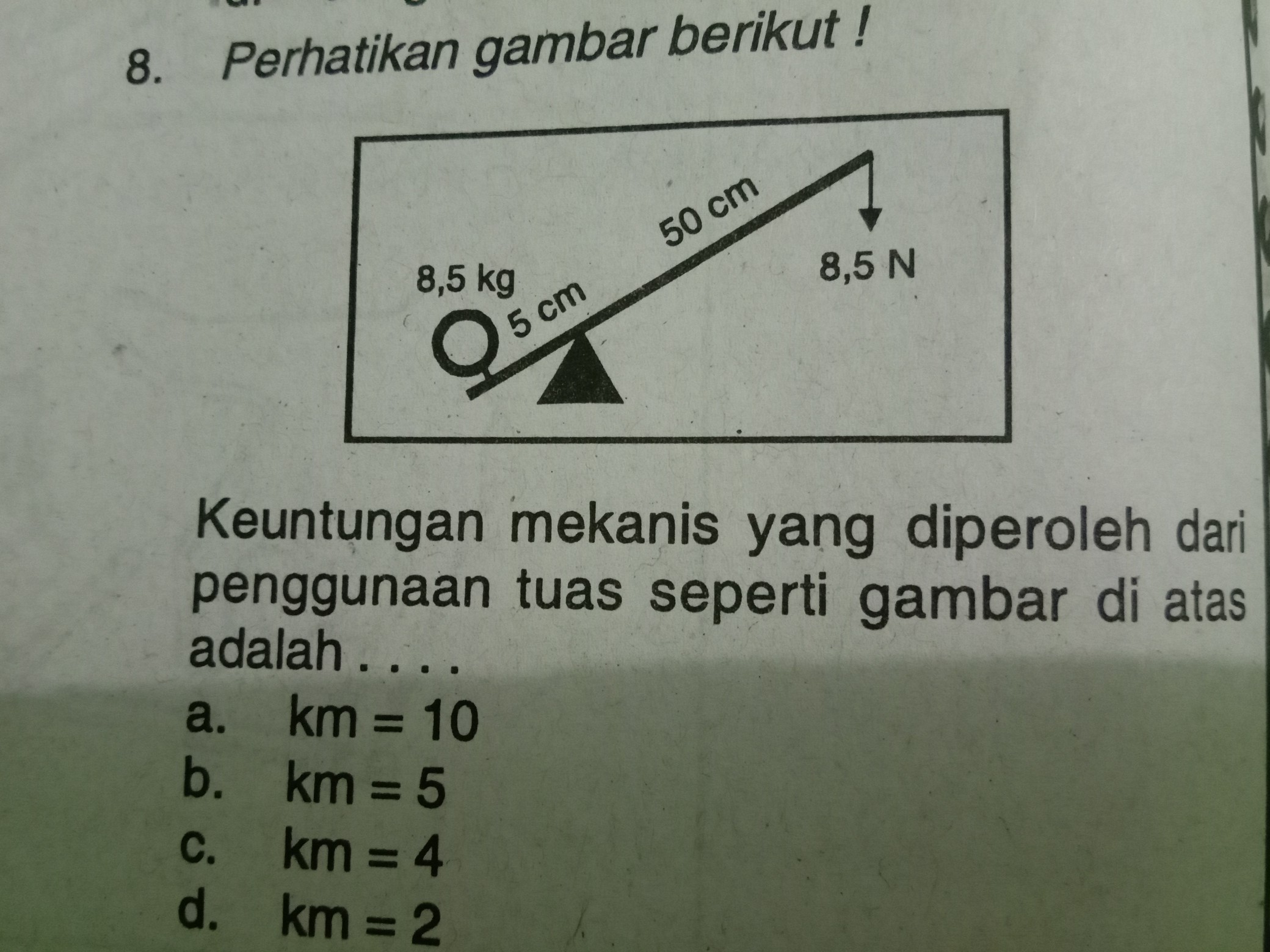 Detail Contoh Soal Pengungkit Nomer 40