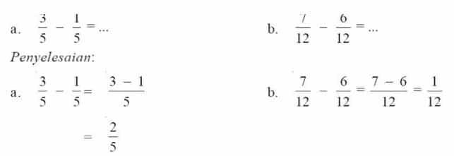 Detail Contoh Soal Pengurangan Pecahan Nomer 11