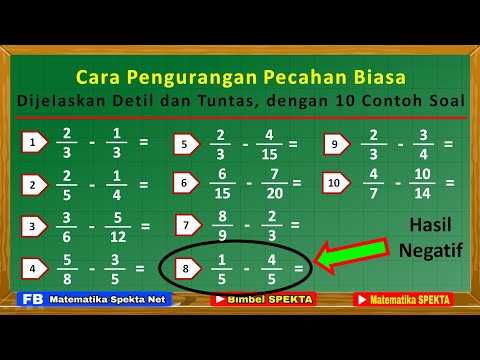 Detail Contoh Soal Pengurangan Pecahan Nomer 26