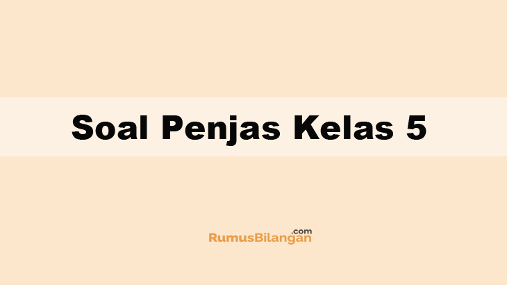 Detail Contoh Soal Penjas Nomer 13