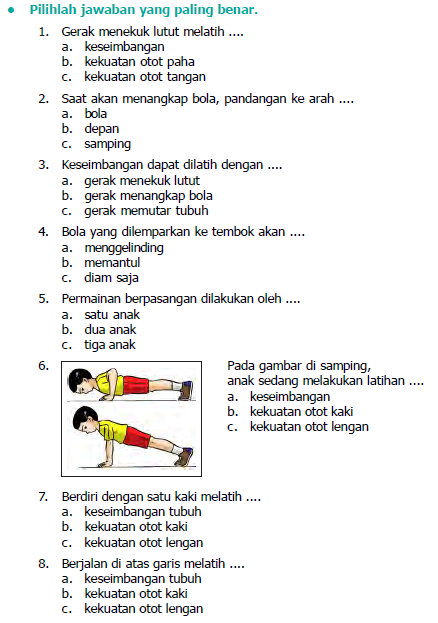 Detail Contoh Soal Penjas Kelas 11 Semester 2 Nomer 38