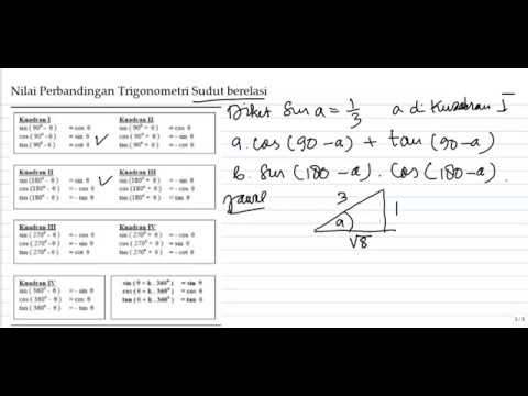 Download Contoh Soal Perbandingan Trigonometri Nomer 37