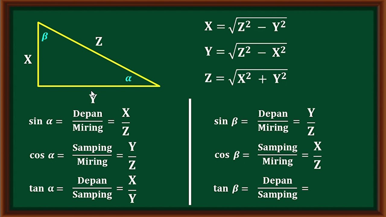 Detail Contoh Soal Perbandingan Trigonometri Pada Segitiga Siku Siku Nomer 2