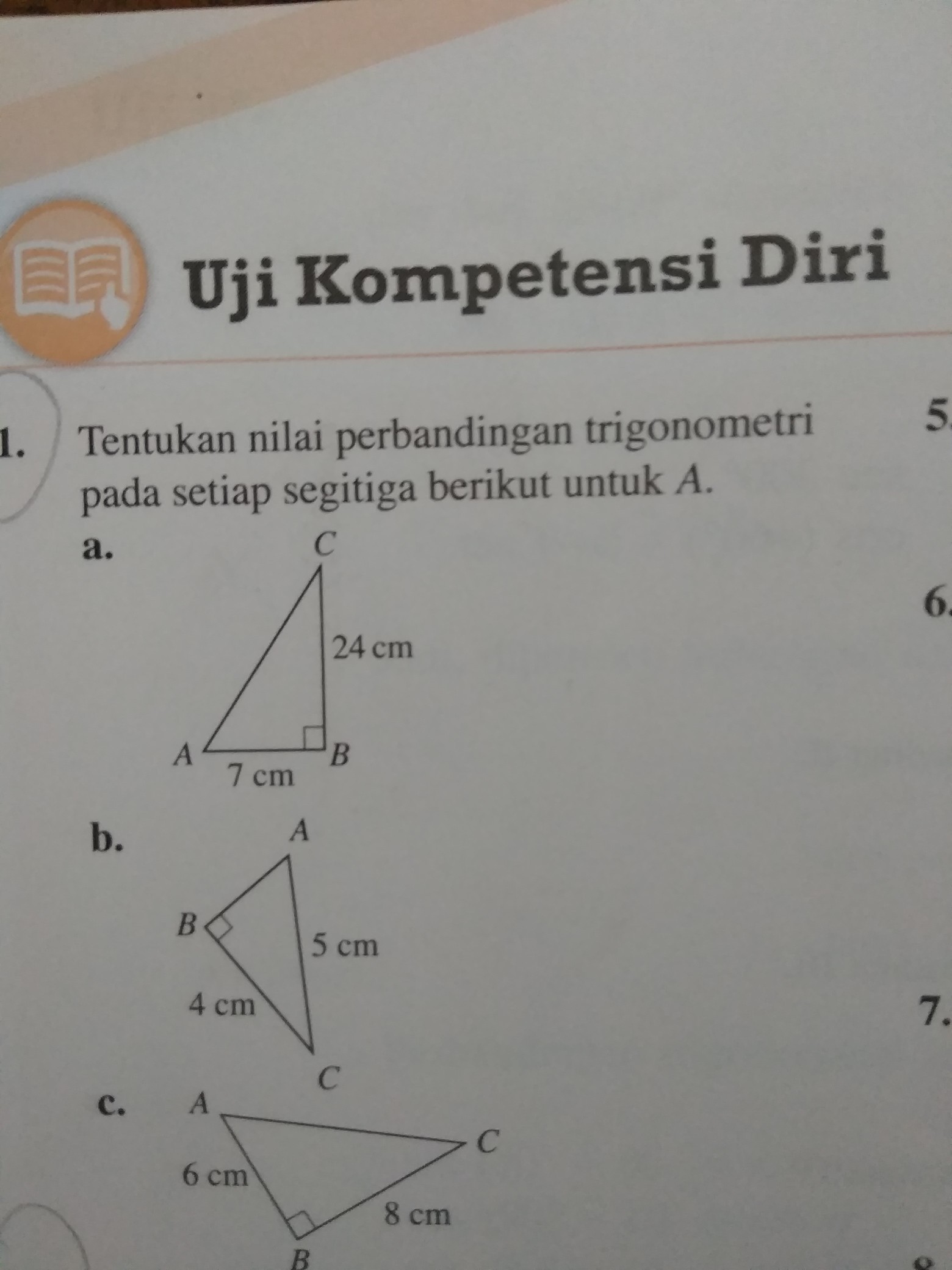 Detail Contoh Soal Perbandingan Trigonometri Pada Segitiga Siku Siku Nomer 15