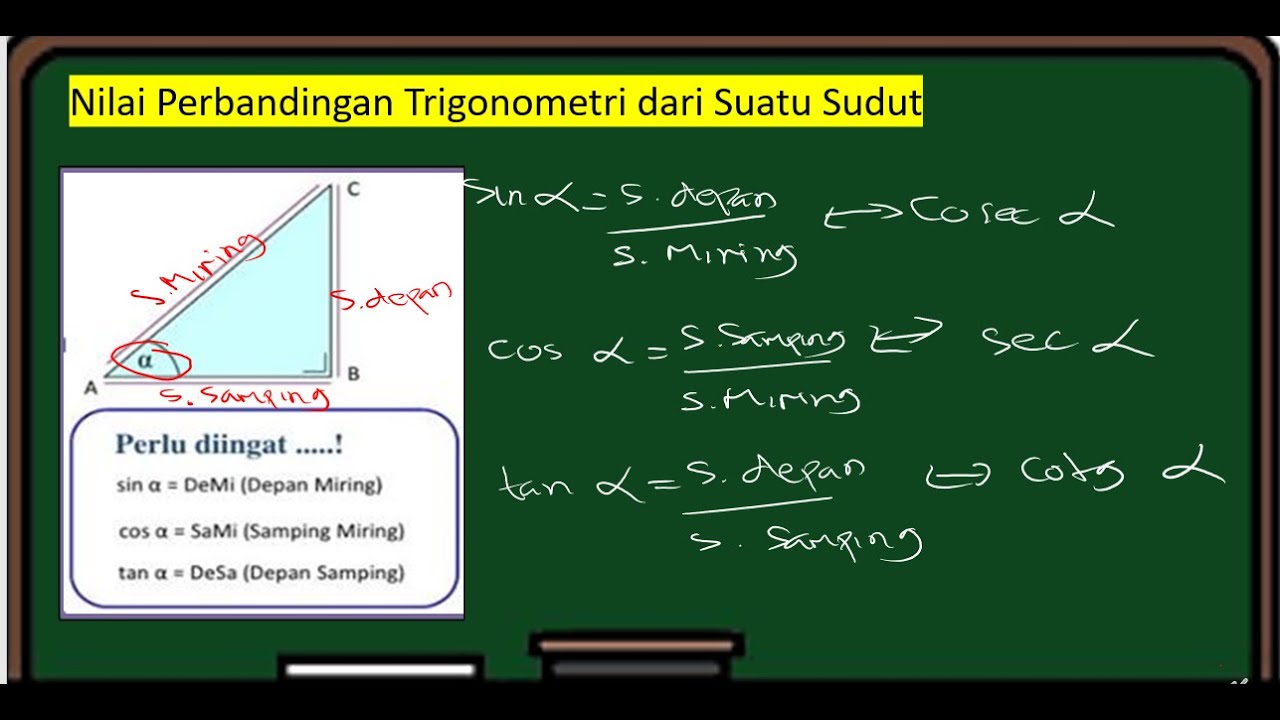 Detail Contoh Soal Perbandingan Trigonometri Sudut Istimewa Nomer 17