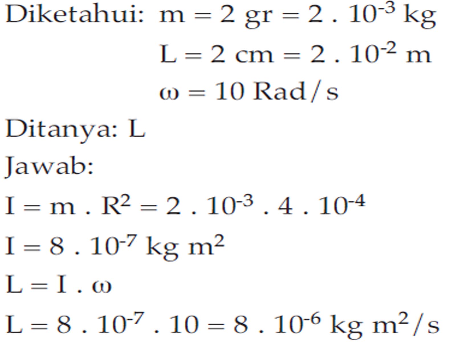 Detail Contoh Soal Percepatan Sudut Nomer 25