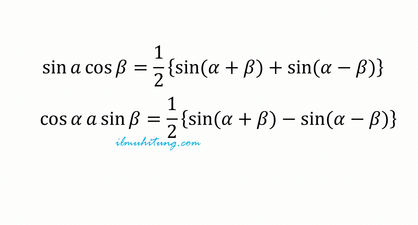 Detail Contoh Soal Perkalian Trigonometri Nomer 5