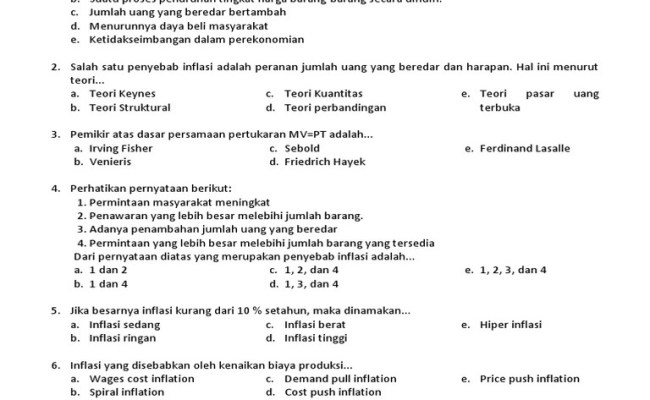 Detail Contoh Soal Permintaan Dan Penawaran Nomer 38