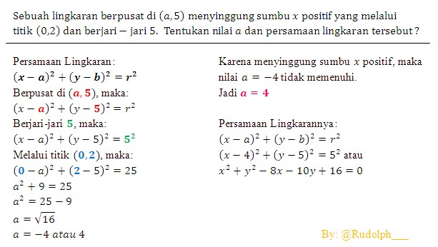 Detail Contoh Soal Persamaan Nomer 21