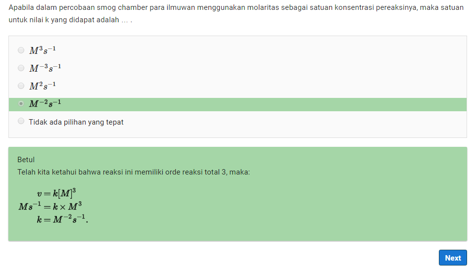 Detail Contoh Soal Persamaan Laju Reaksi Nomer 34