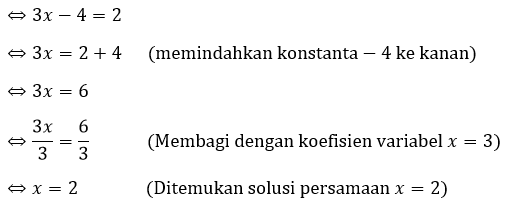 Detail Contoh Soal Persamaan Linear Satu Variabel Nomer 6