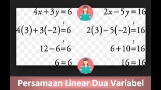 Detail Contoh Soal Persamaan Linier Nomer 44