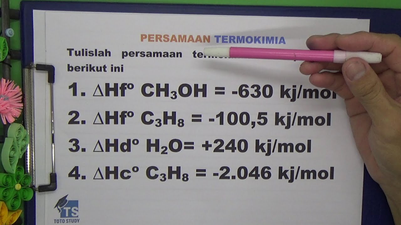 Detail Contoh Soal Persamaan Termokimia Nomer 48