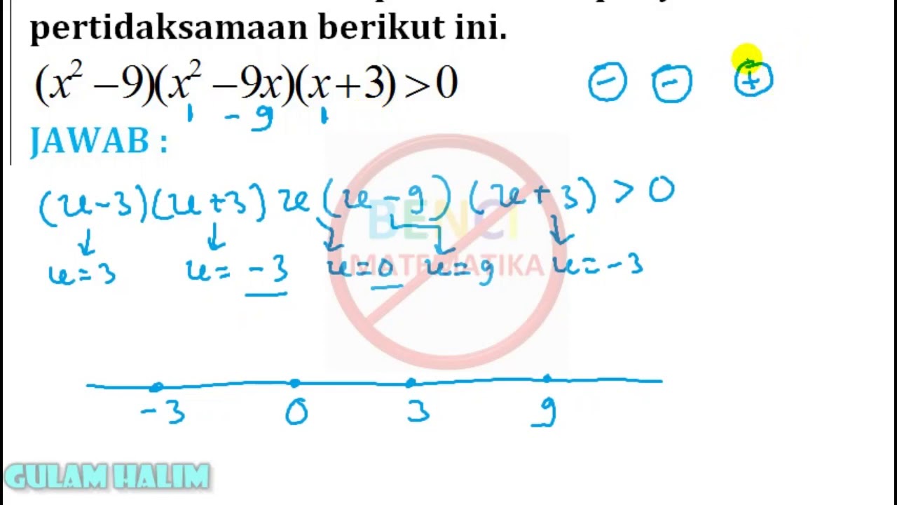 Detail Contoh Soal Pertidaksamaan Nomer 23