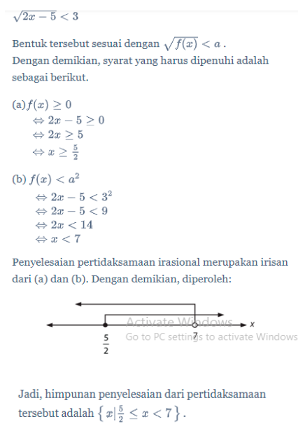 Detail Contoh Soal Pertidaksamaan Nomer 38