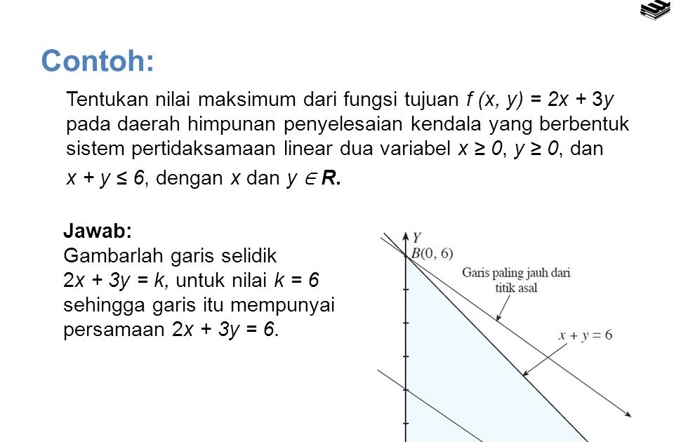 Detail Contoh Soal Pertidaksamaan Linear Dua Variabel Nomer 14