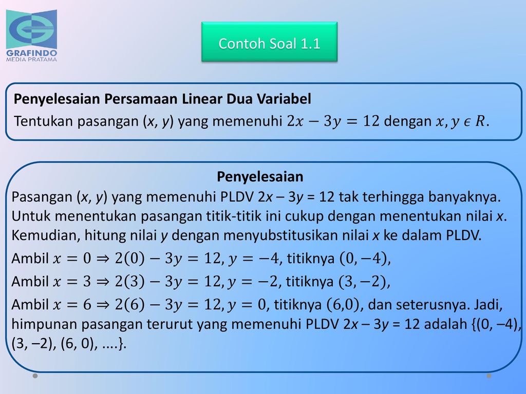 Detail Contoh Soal Pertidaksamaan Linear Dua Variabel Nomer 39