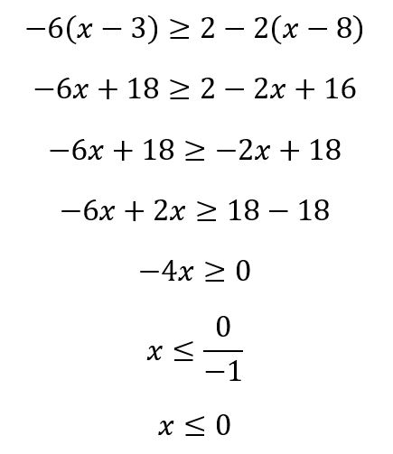 Detail Contoh Soal Pertidaksamaan Linear Satu Variabel Nomer 30