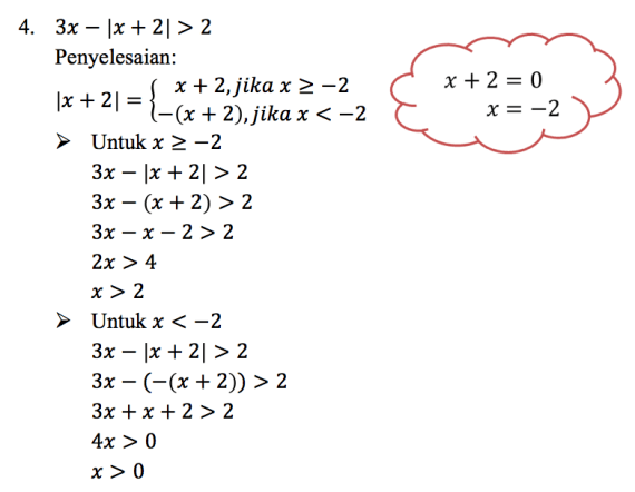 Detail Contoh Soal Pertidaksamaan Linear Satu Variabel Nomer 49