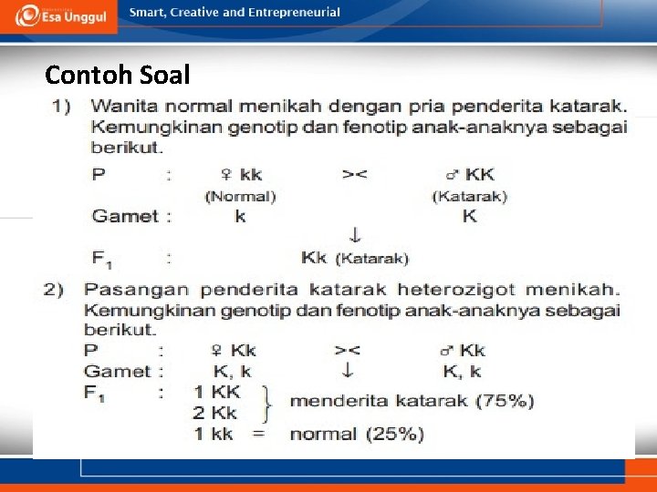 Detail Contoh Soal Pewarisan Sifat Nomer 25