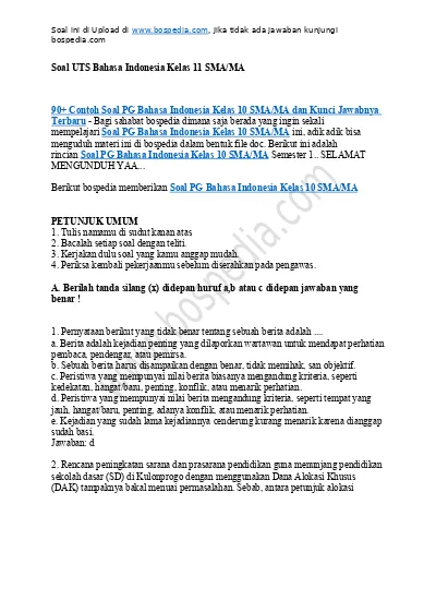 Detail Contoh Soal Pg Nomer 33