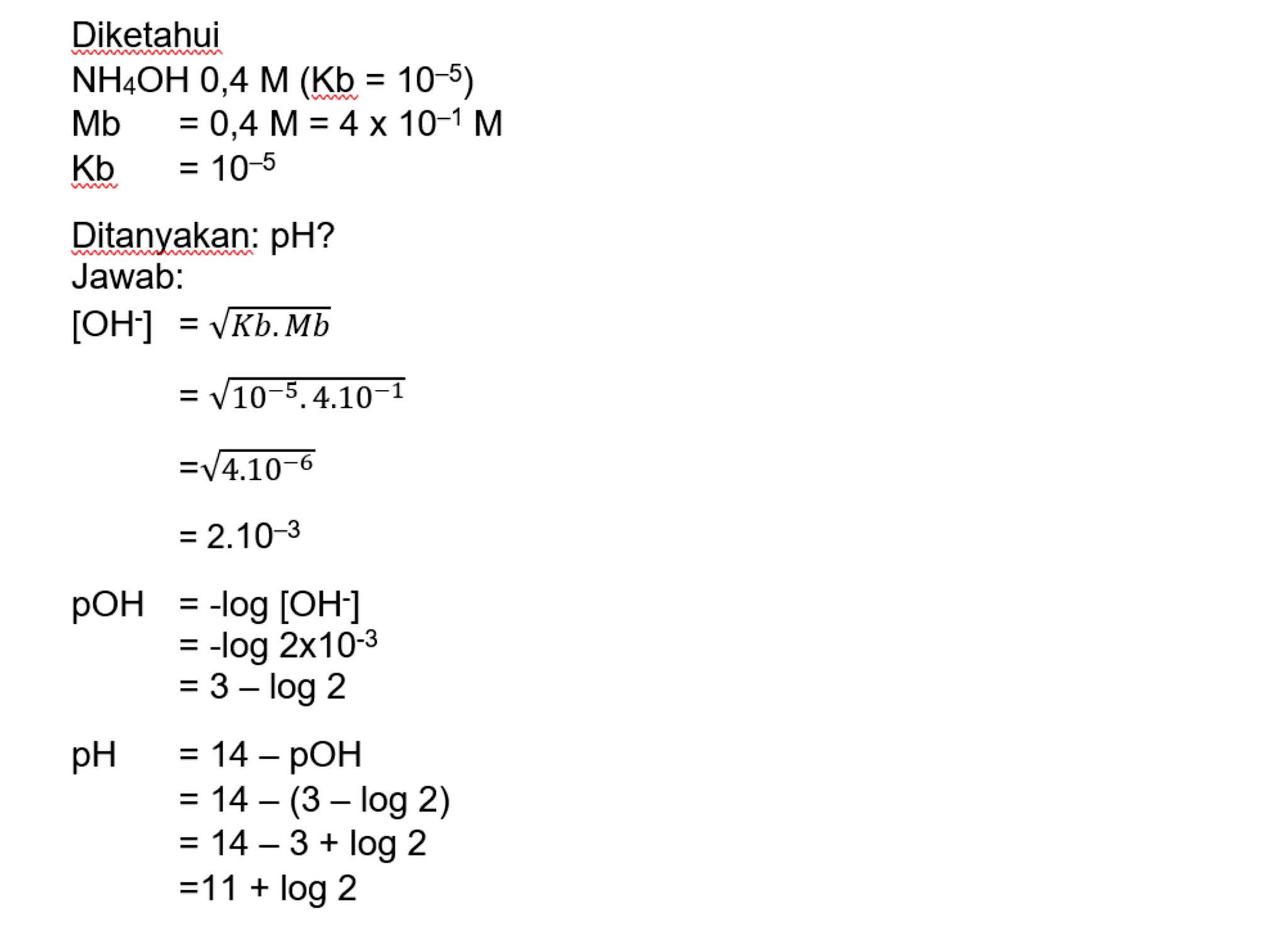 Detail Contoh Soal Ph Nomer 2