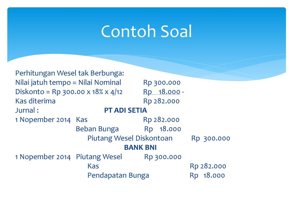 Detail Contoh Soal Piutang Nomer 37
