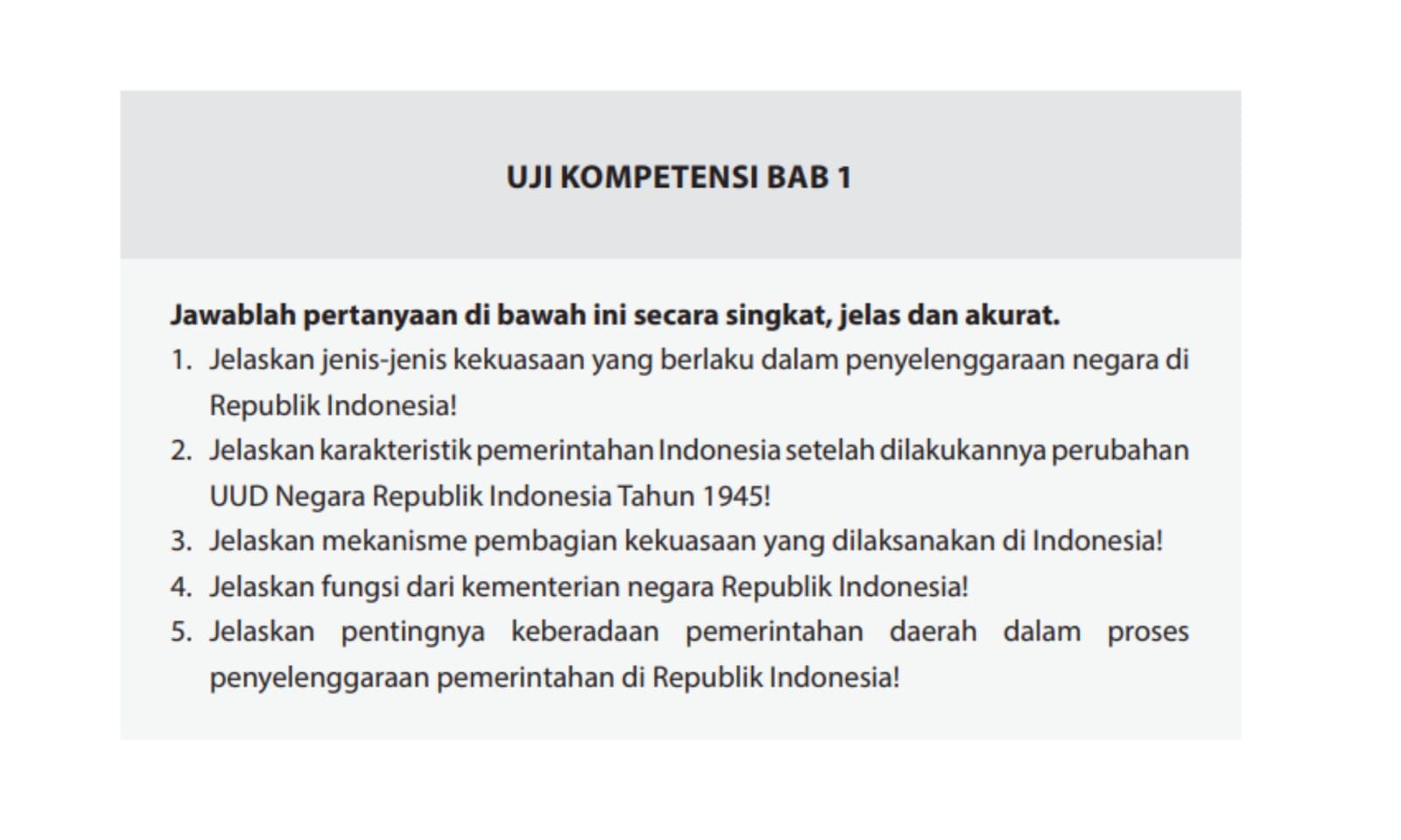 Detail Contoh Soal Pkn Kelas 10 Nomer 17