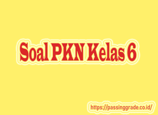 Detail Contoh Soal Pkn Kelas 10 Nomer 55