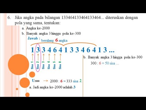 Detail Contoh Soal Pola Bilangan Nomer 37