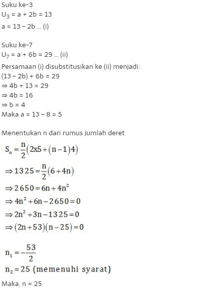 Detail Contoh Soal Pola Bilangan Nomer 8