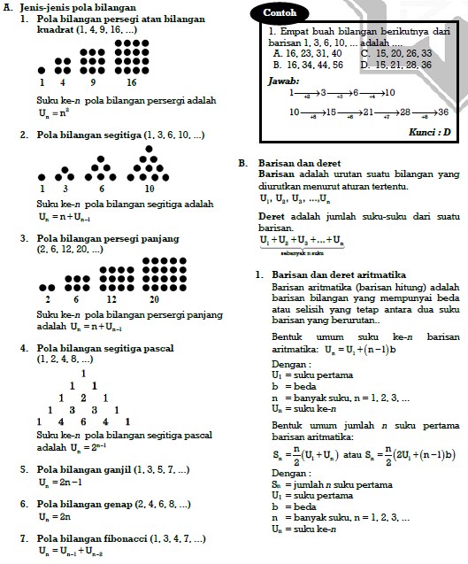 Detail Contoh Soal Pola Bilangan Fibonacci Nomer 4