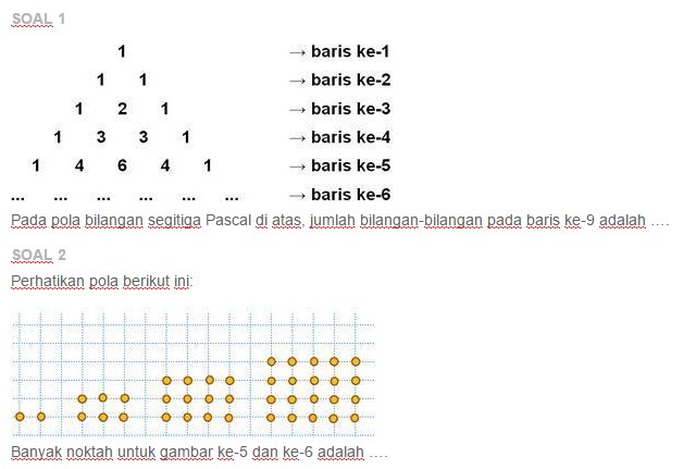 Detail Contoh Soal Pola Bilangan Fibonacci Nomer 51