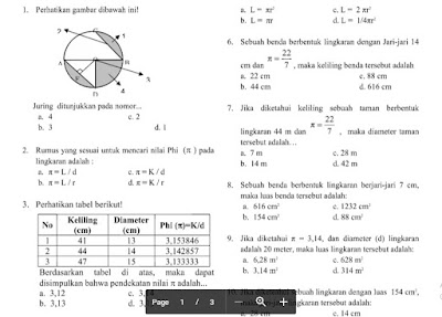 Detail Contoh Soal Pola Bilangan Kelas 8 Kurikulum 2013 Nomer 44