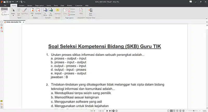 Detail Contoh Soal Pppk Nomer 51