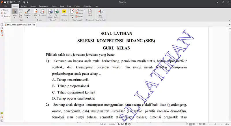 Detail Contoh Soal Pppk Nomer 6