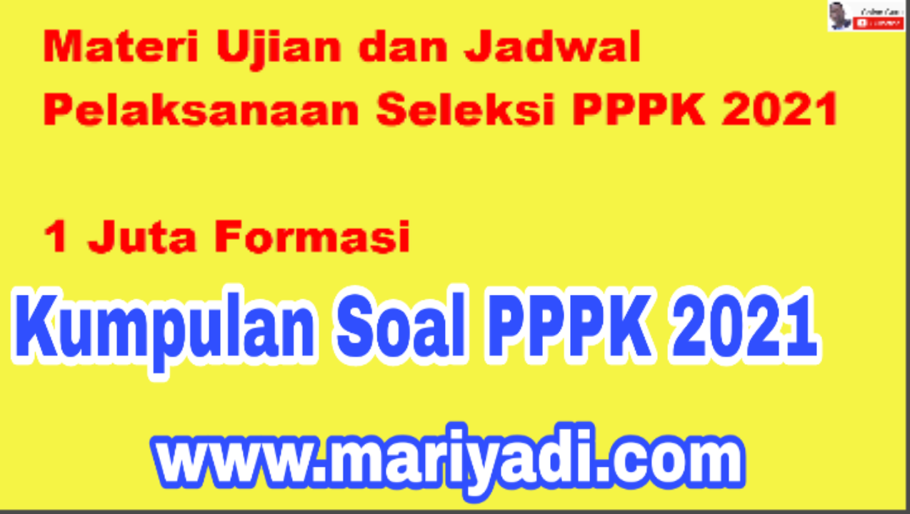 Detail Contoh Soal Pppk Guru Sd Nomer 19