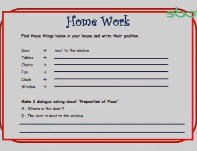 Detail Contoh Soal Preposition Of Place Nomer 28