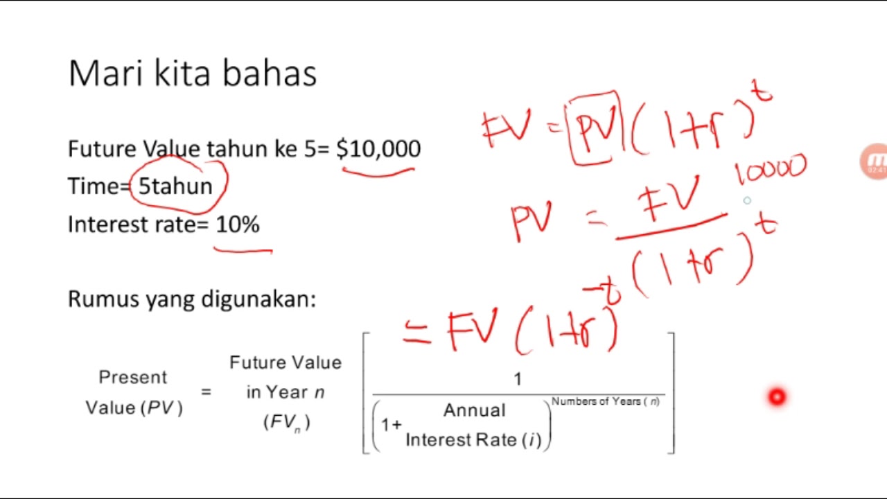 Detail Contoh Soal Present Value Nomer 4