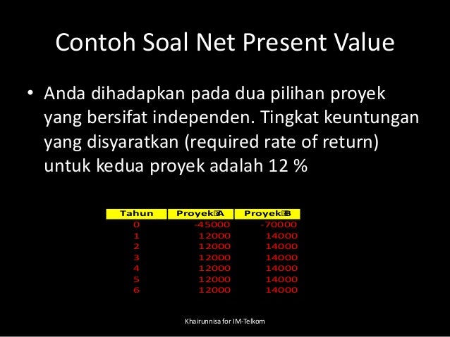 Detail Contoh Soal Present Value Nomer 39