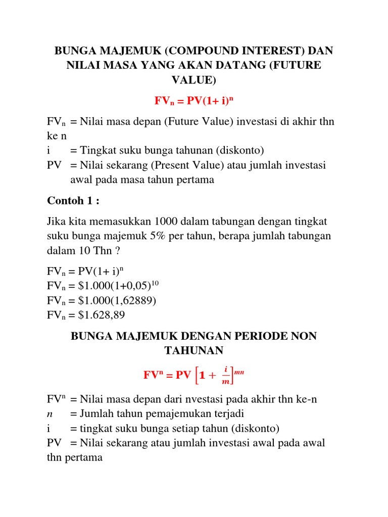 Detail Contoh Soal Present Value Nomer 41