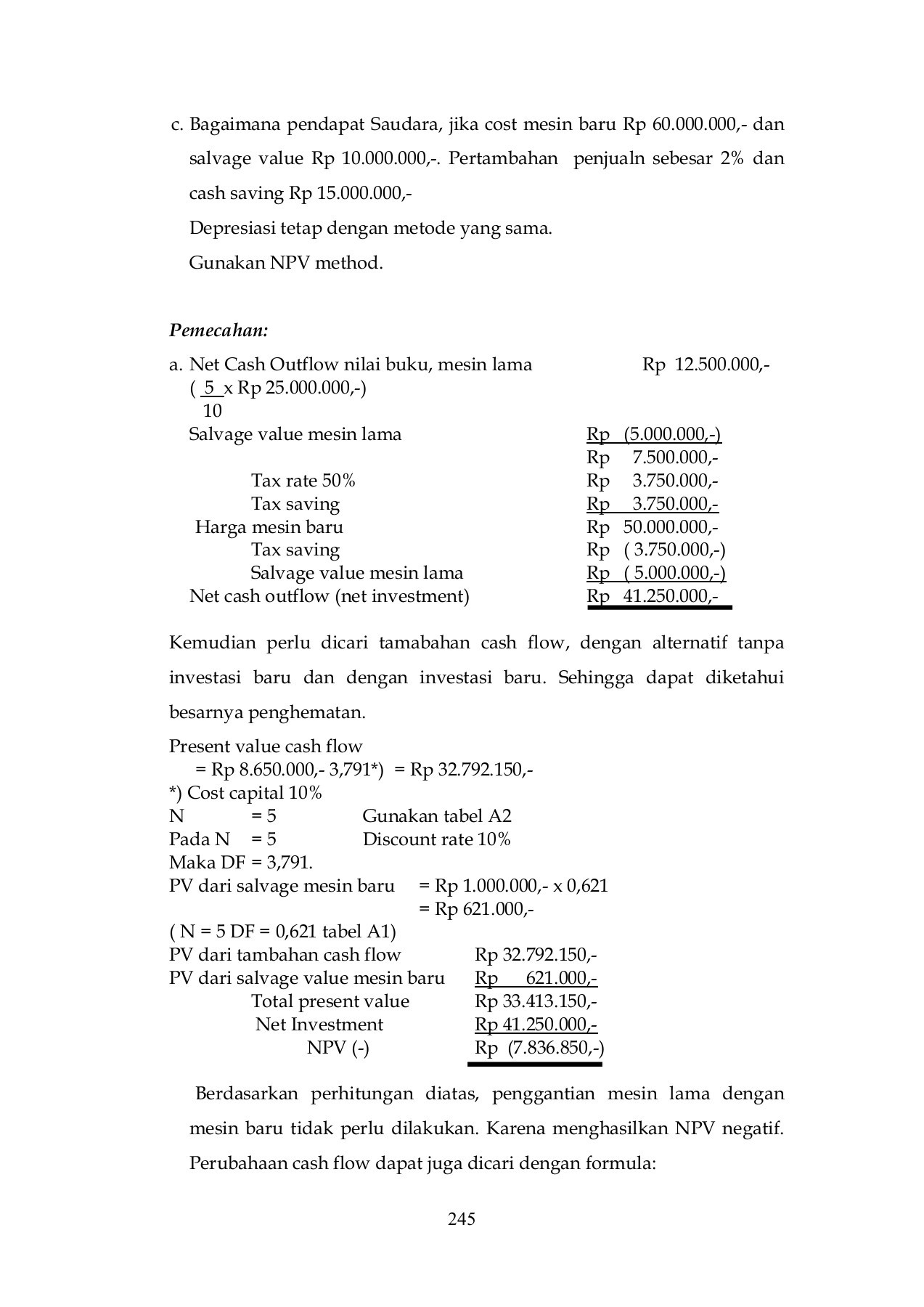 Detail Contoh Soal Present Value Nomer 51