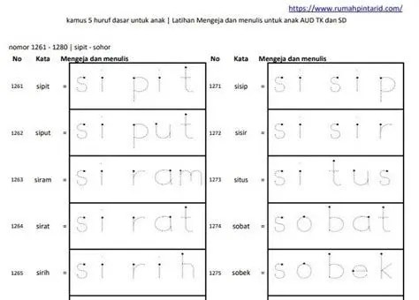 Detail Contoh Soal Psikotes Anak Tk Masuk Sd Nomer 53